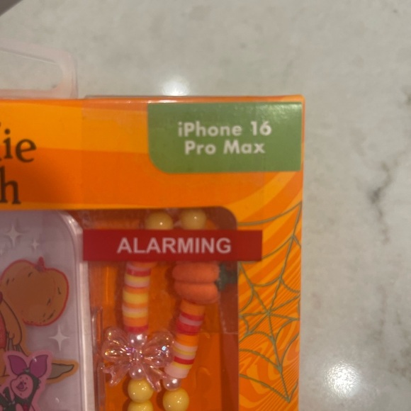 Disney BOO TO POOH IPHONE 16 PRO MAX CASE W JEWELED STRAP! New - Picture 6 of 7